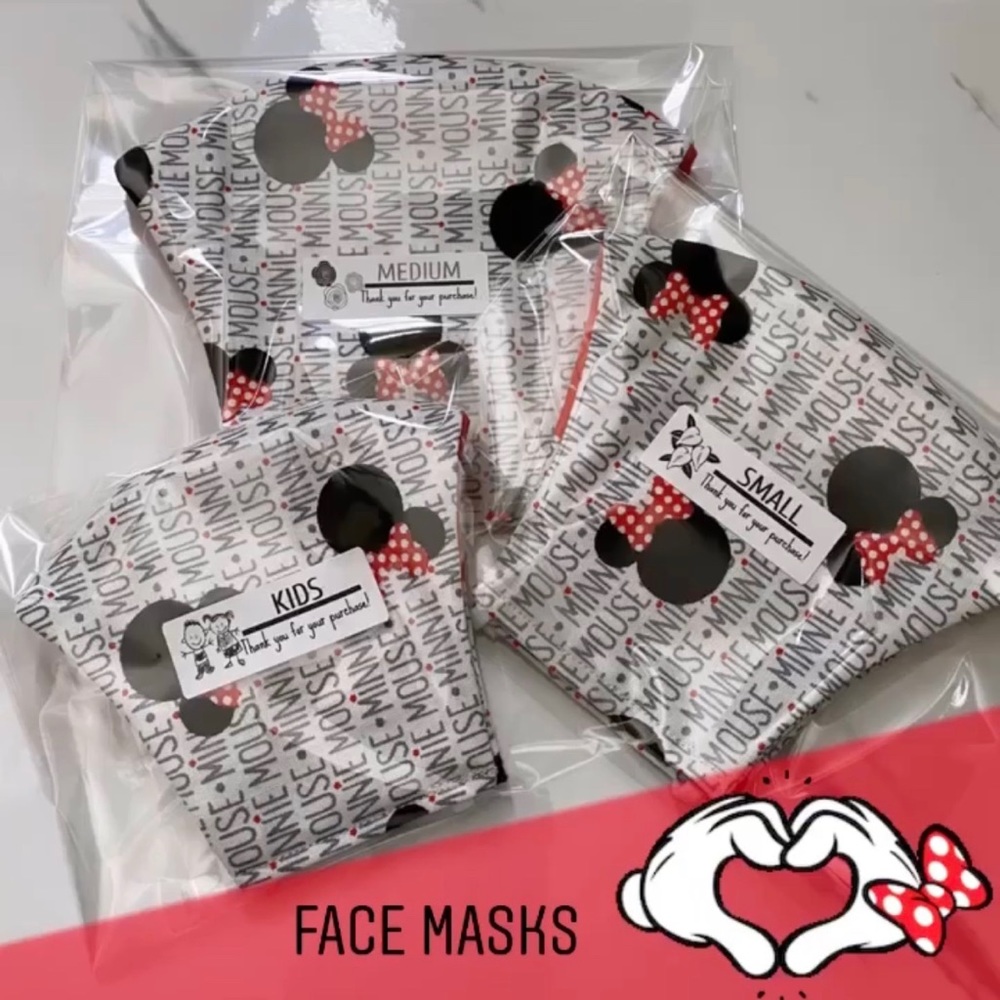 Disney Minnie Mouse Face Masks ♥️